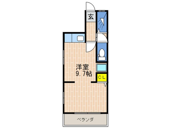 弘貴ビルの物件間取画像